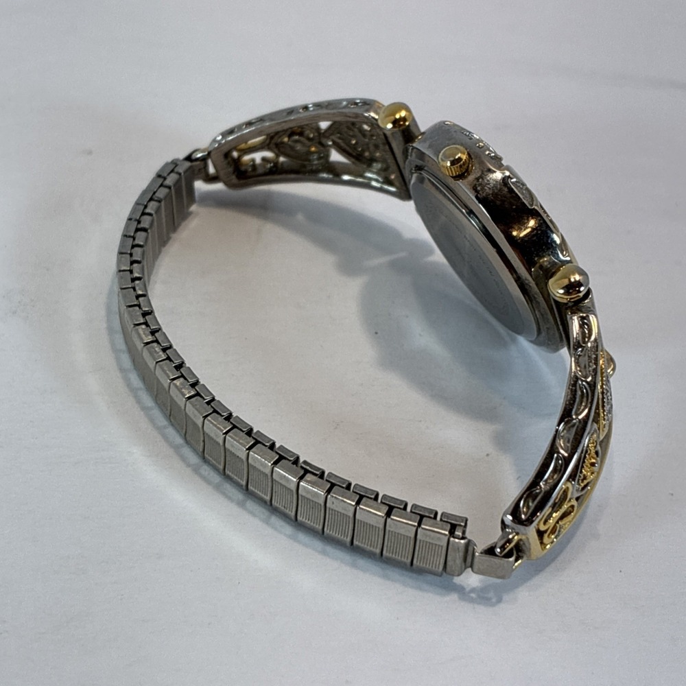 Kathy Ireland Vintage Watch Gold and Silver Tone New Battery Works EUC - Picture 14 of 16